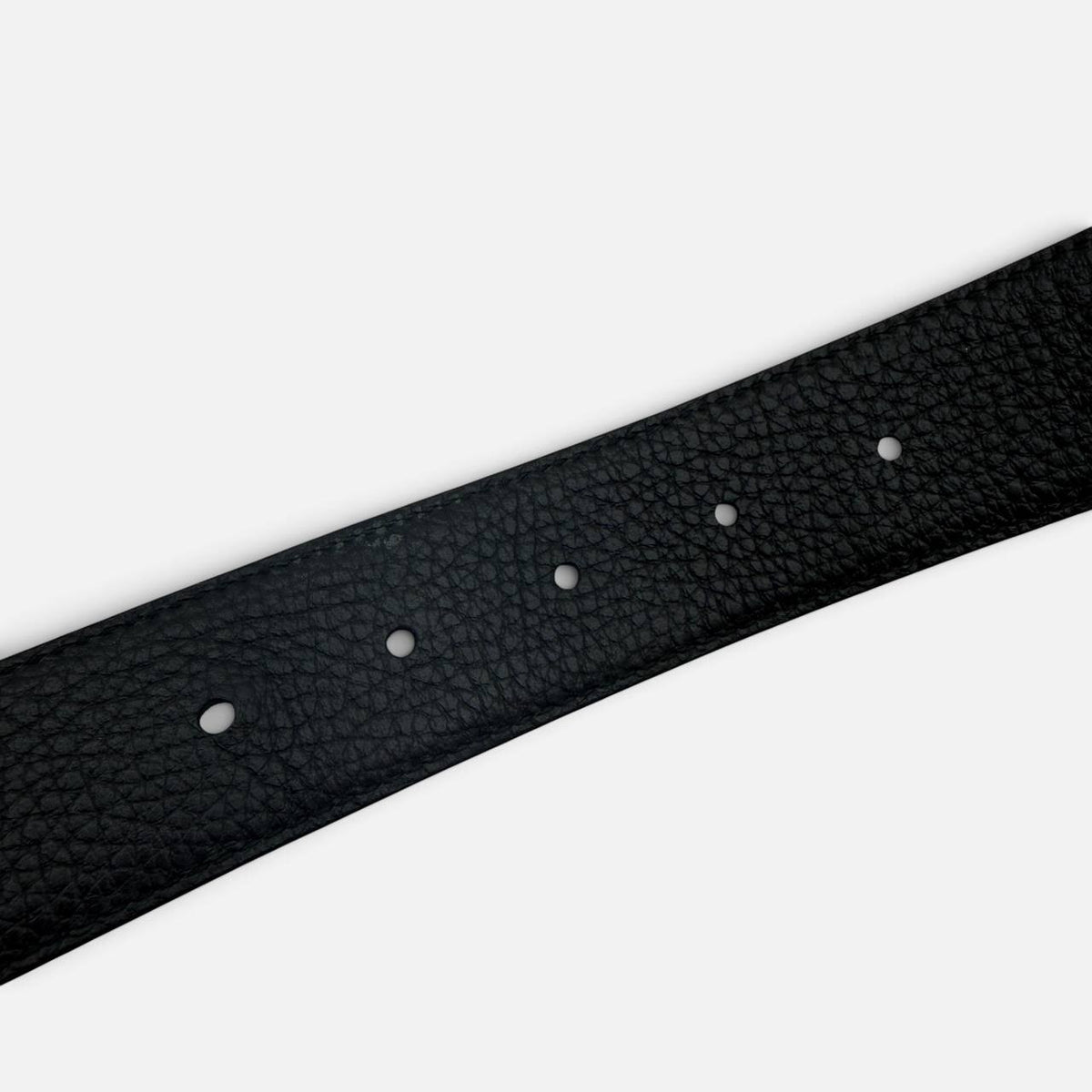 Cintura in pelle con fibbia scambiabile