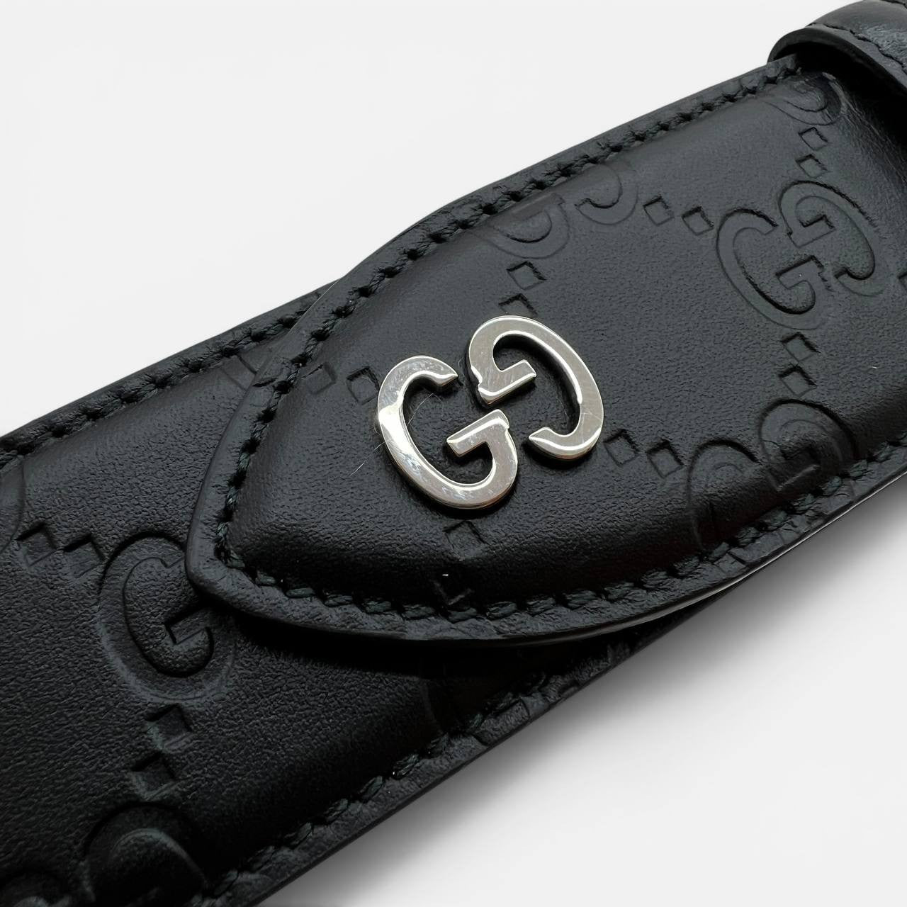 Cintura in pelle GG