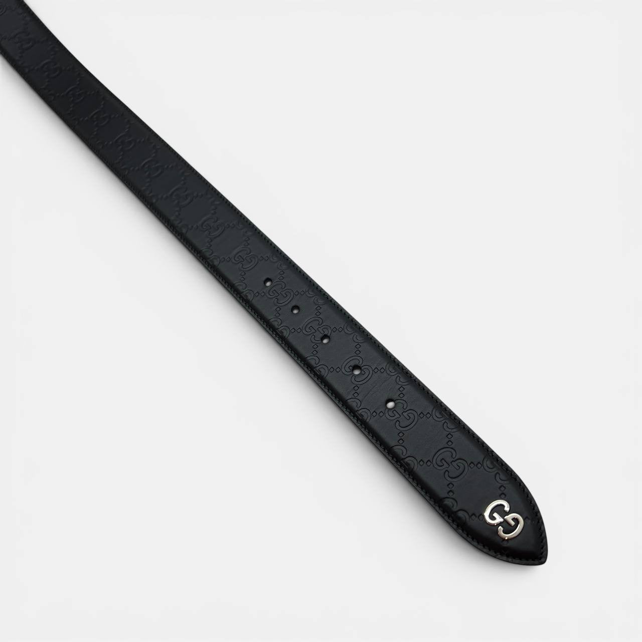 Cintura in pelle GG