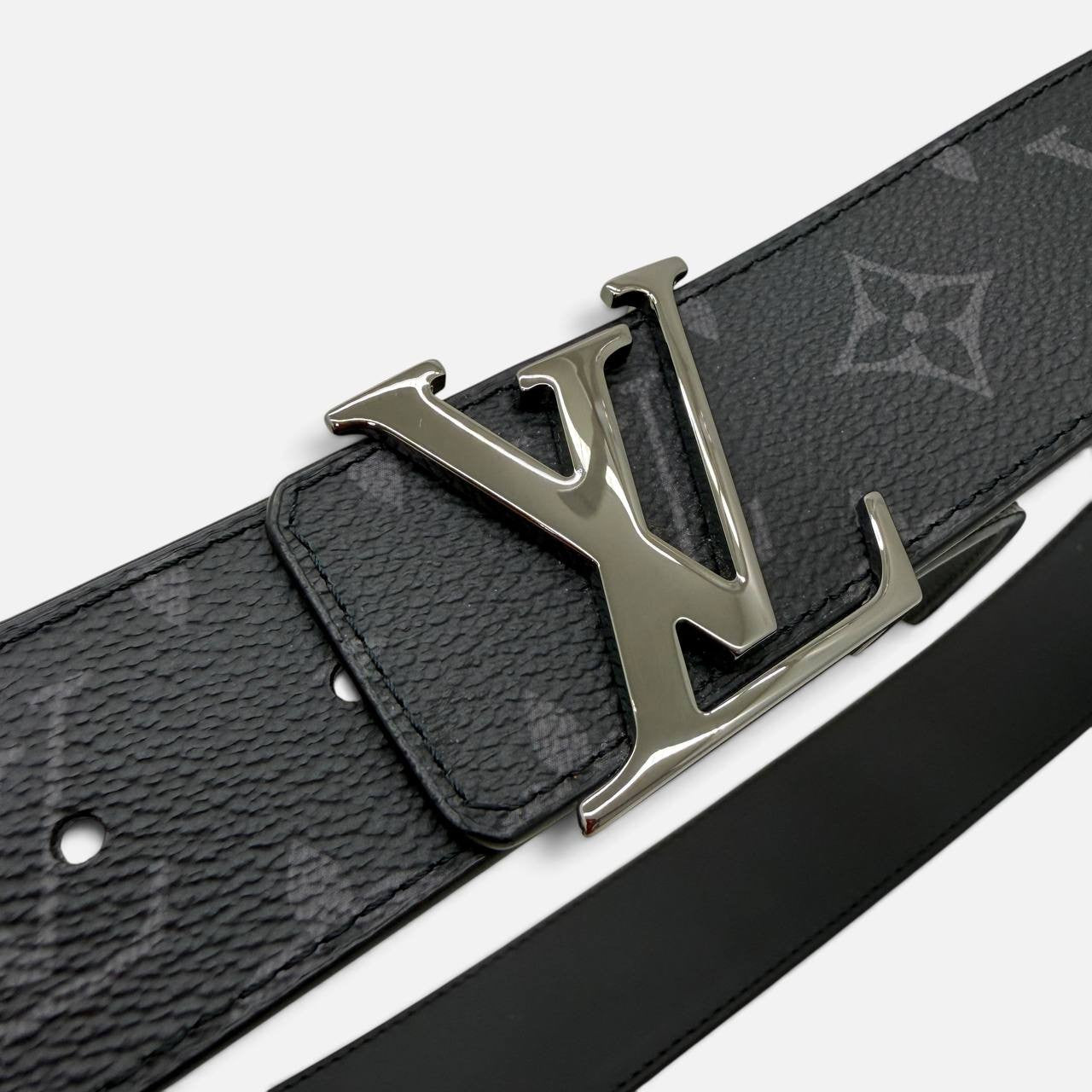 Cintura reversibile monogram eclipse taglia 95 cm