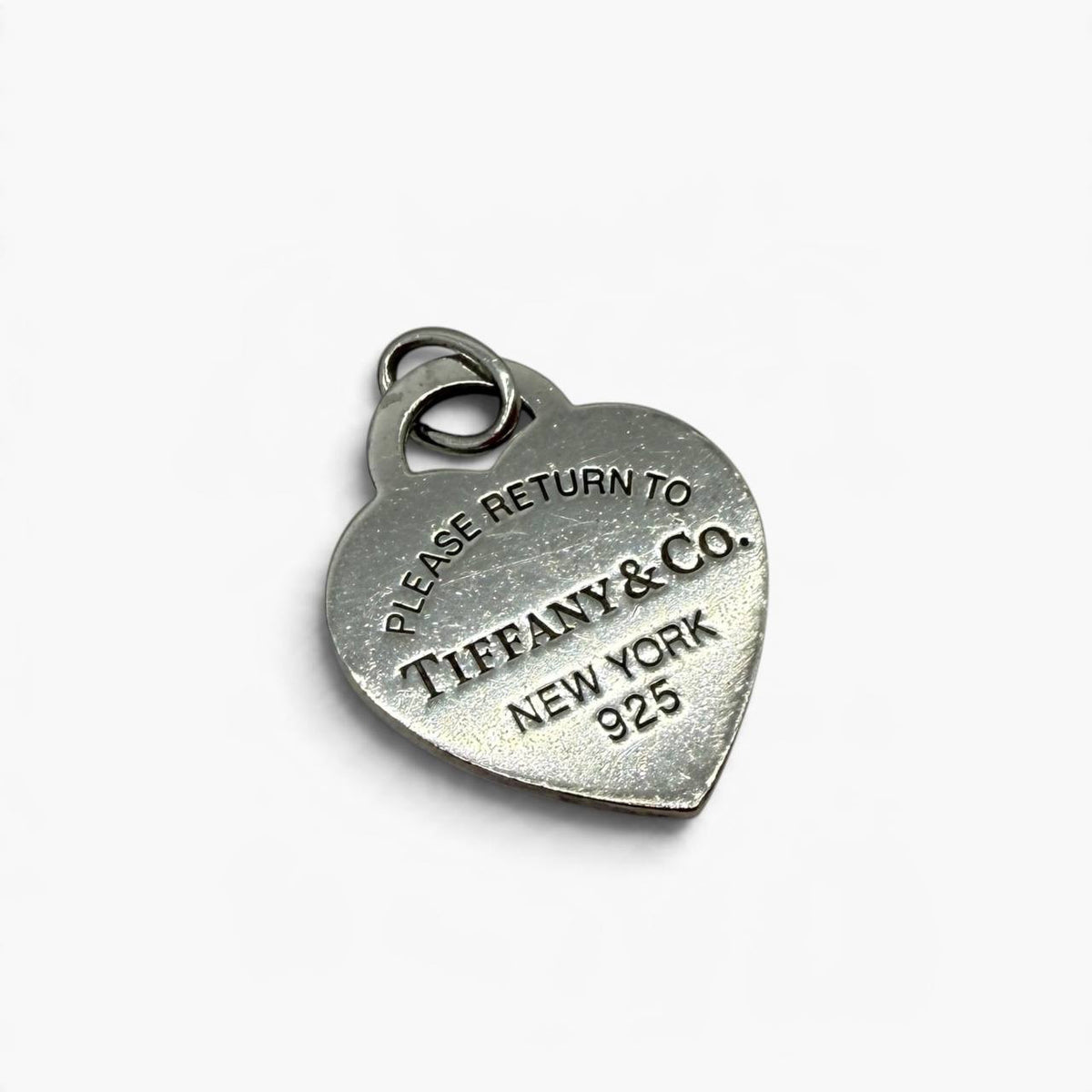 Ciondolo Heart Tag in argento
