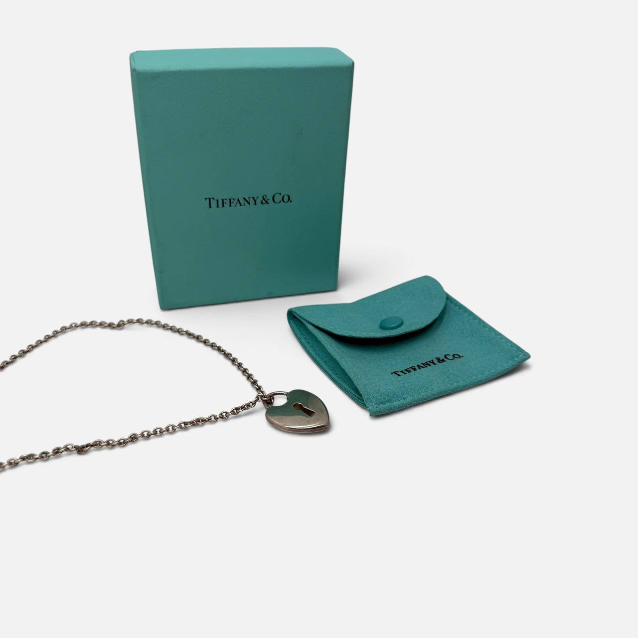 Collana Heart Lock in argento