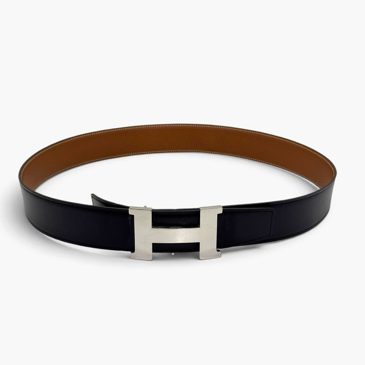 Fibbia da cintura Constance & Pelle reversibile per cintura 38 mm taglia 90