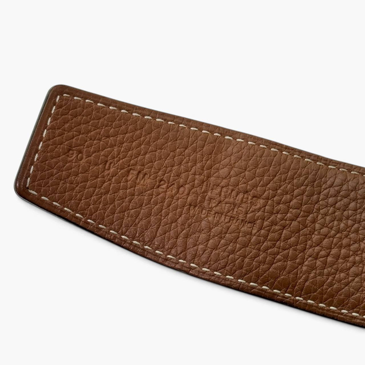 Fibbia da cintura Constance & Pelle reversibile per cintura 38 mm taglia 90