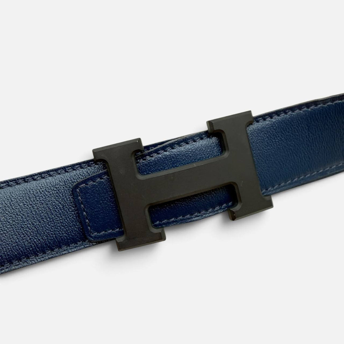 Fibbia da cintura H e pelle reversibile per cintura 32 mm