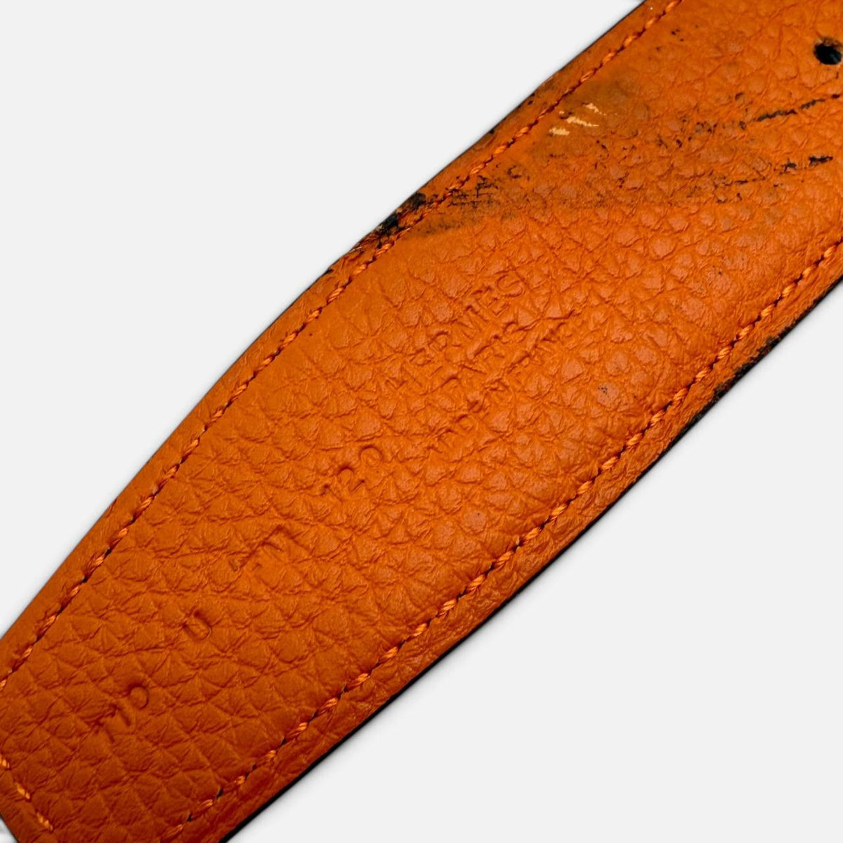 Fibbia da cintura H e pelle reversibile per cintura 32 mm
