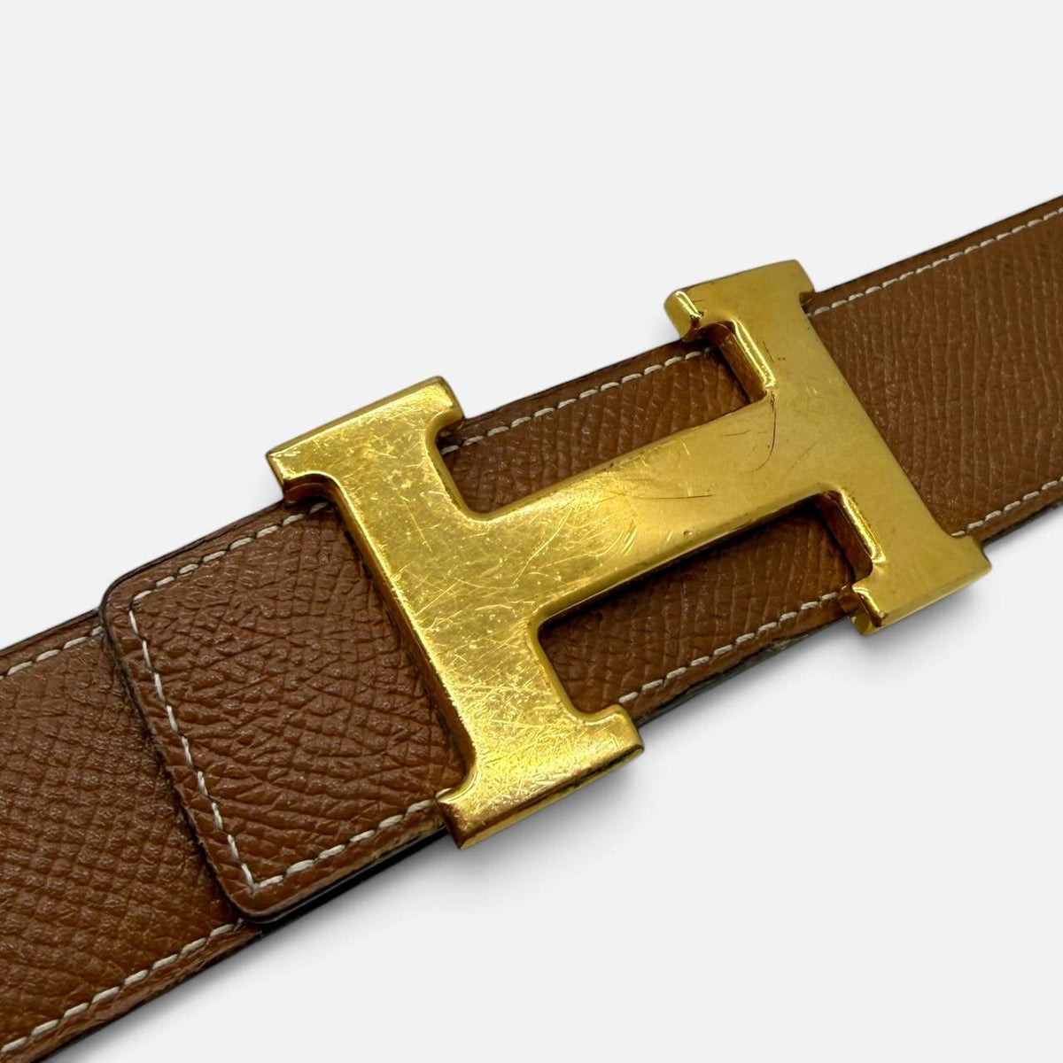 Fibbia da cintura & Pelle reversibile 32 mm
