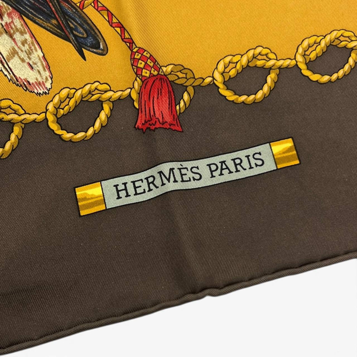 Foulard carré 90 “Les Oiesaux Du Roy”