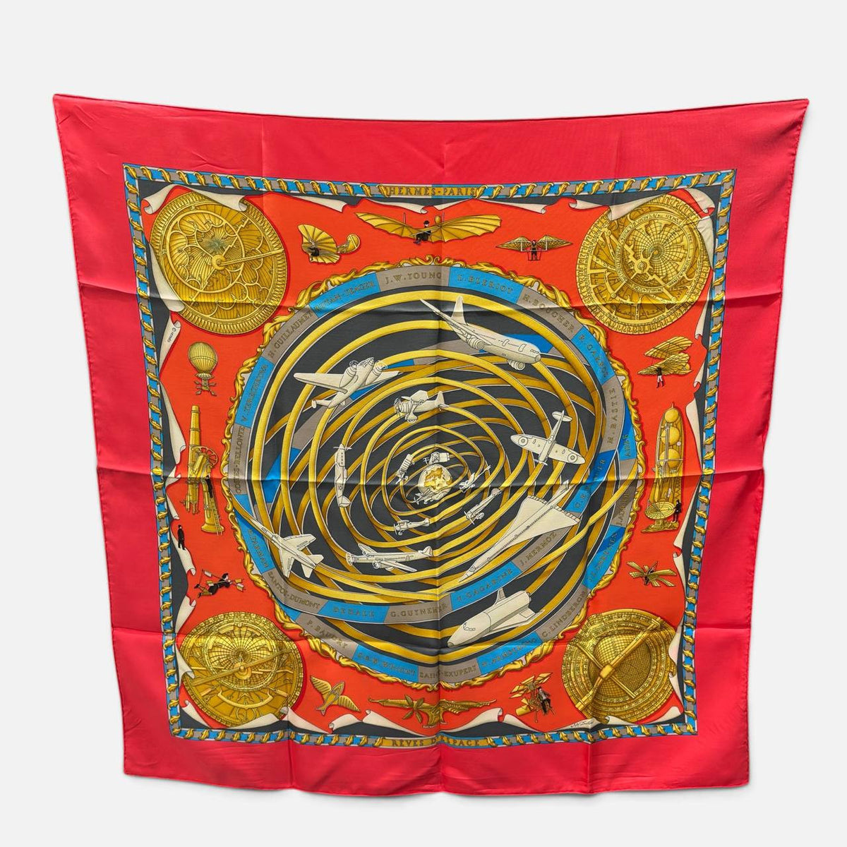 Foulard Carré 90 “Rêves d’Espace”