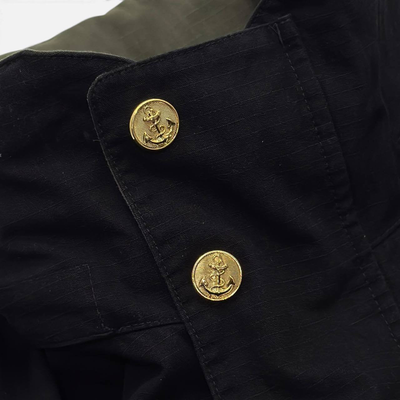 Giacca reversibile in nylon e cotone taglia L