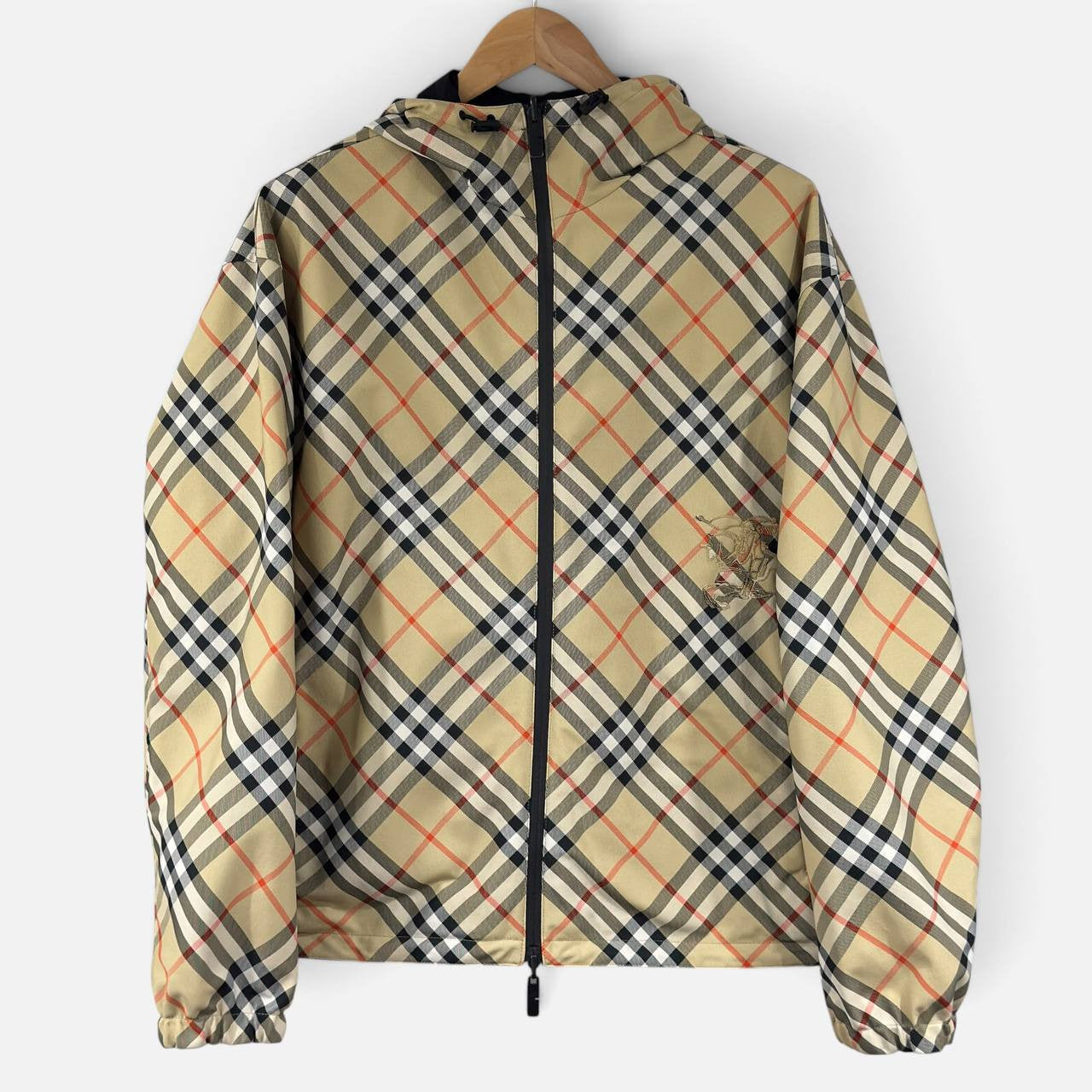 Giacca reversibile in nylon taglia S oversize
