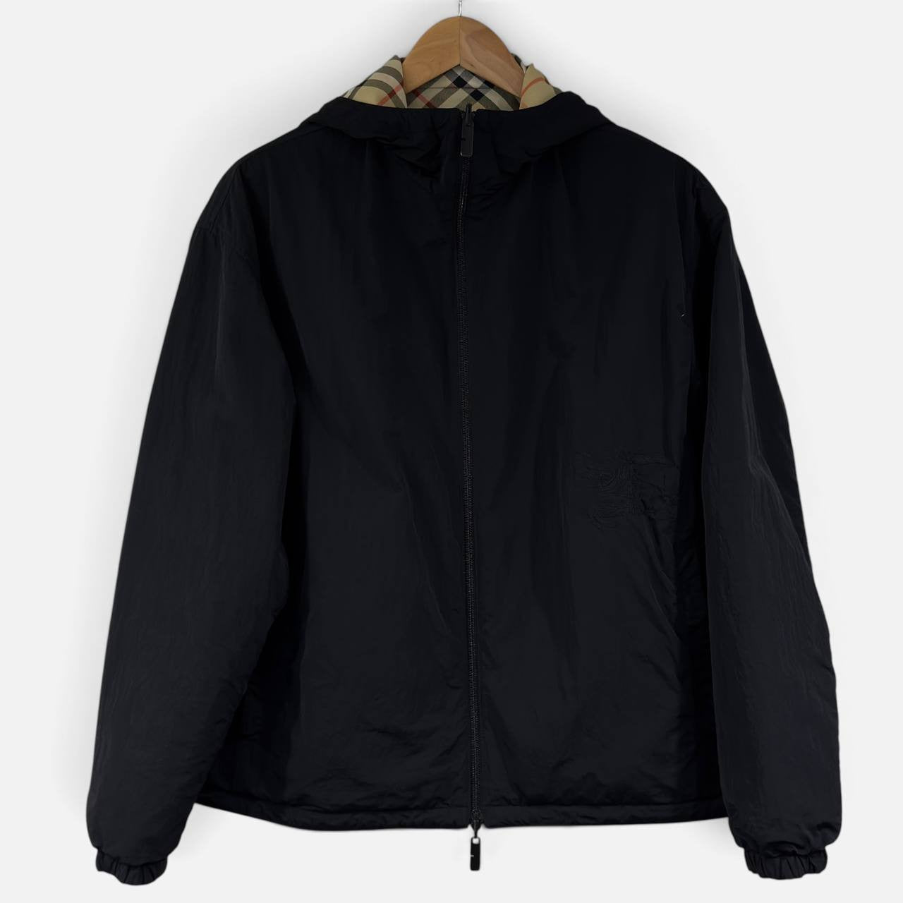Giacca reversibile in nylon taglia S oversize