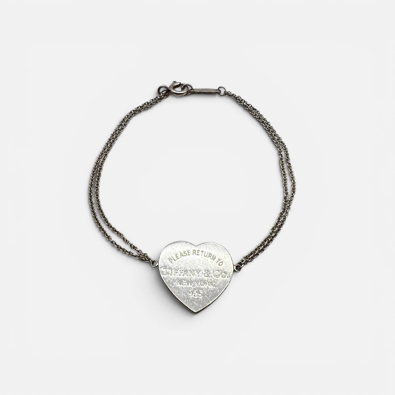Heart Tag small bracciale con doppia catena
