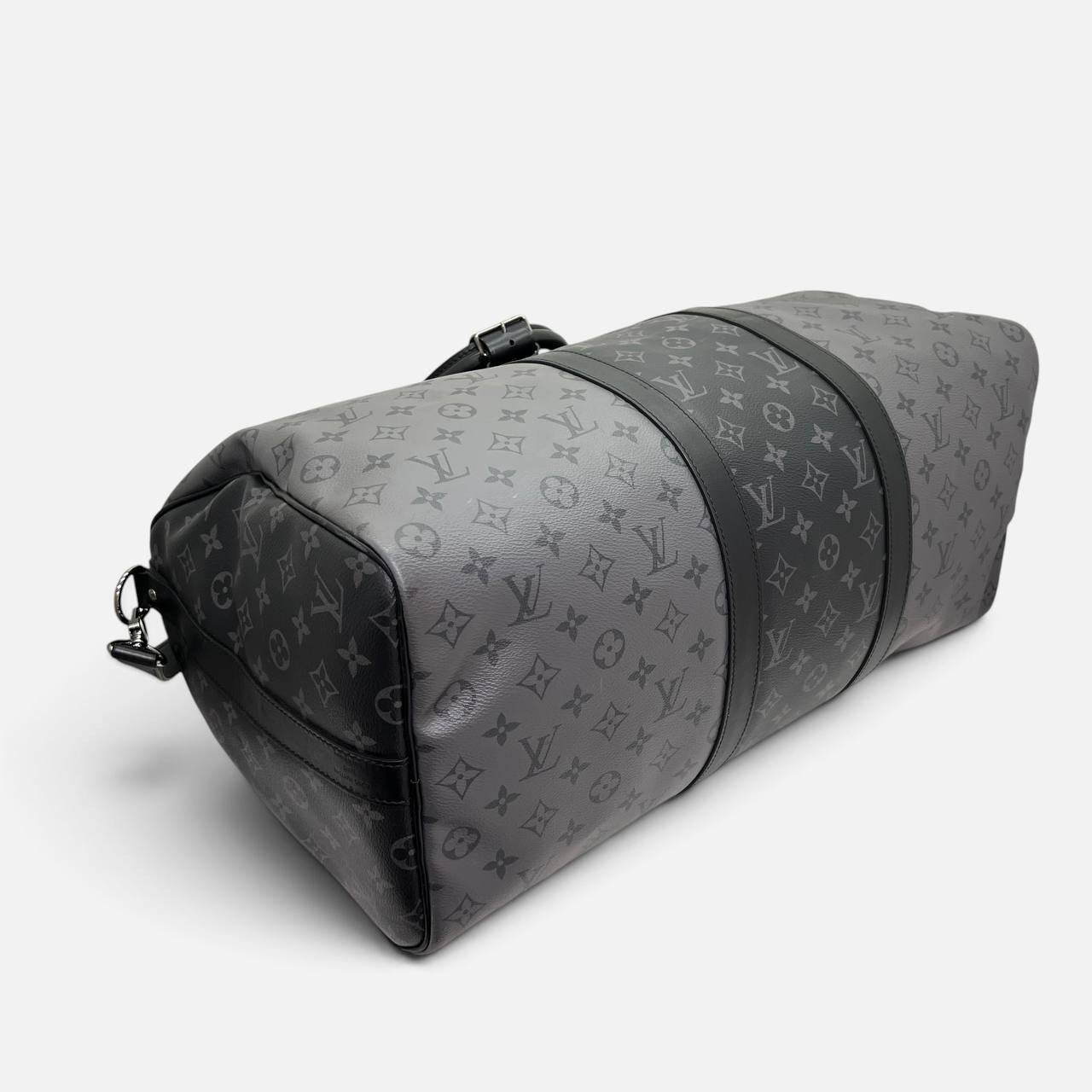 Keepall 50 Bandoliere Monogram reverse