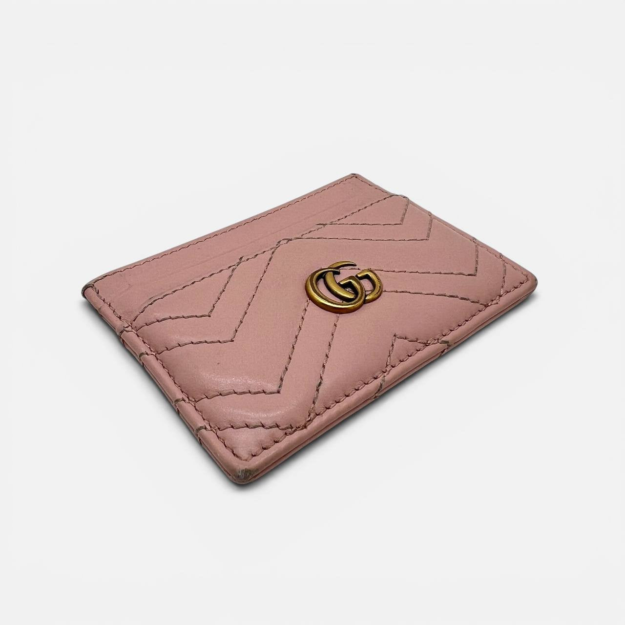 Marmont GG portacarte in pelle