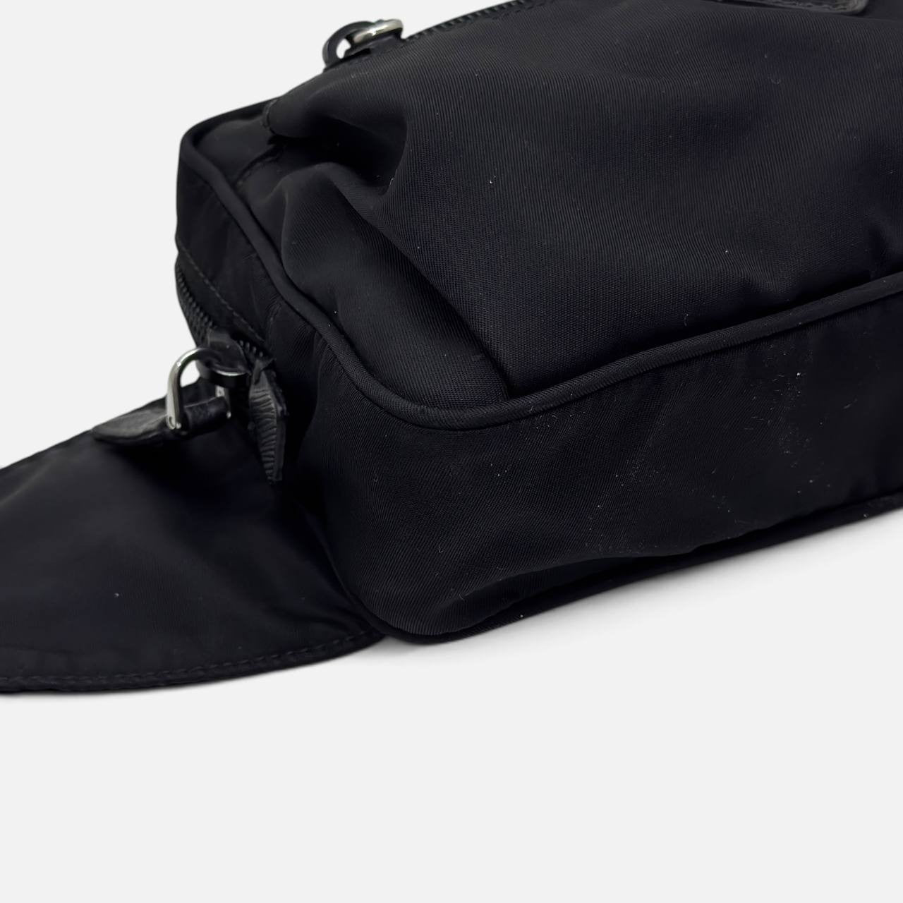 Marsupio in Re-Nylon e Saffiano