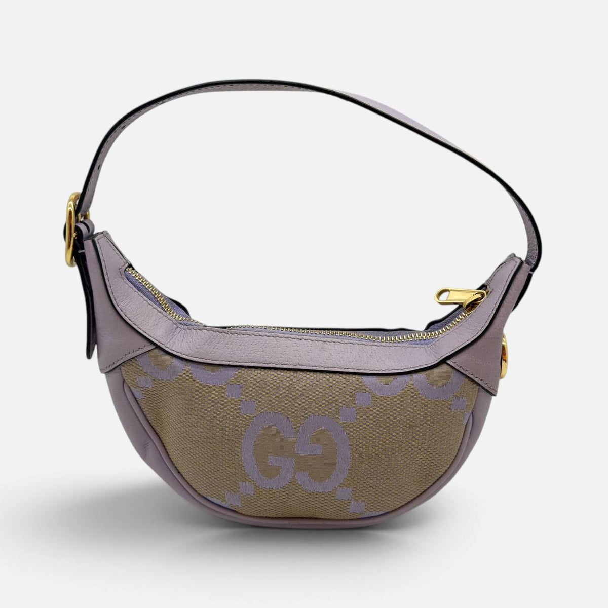 Mini borsa Hobo Ophidia viola
