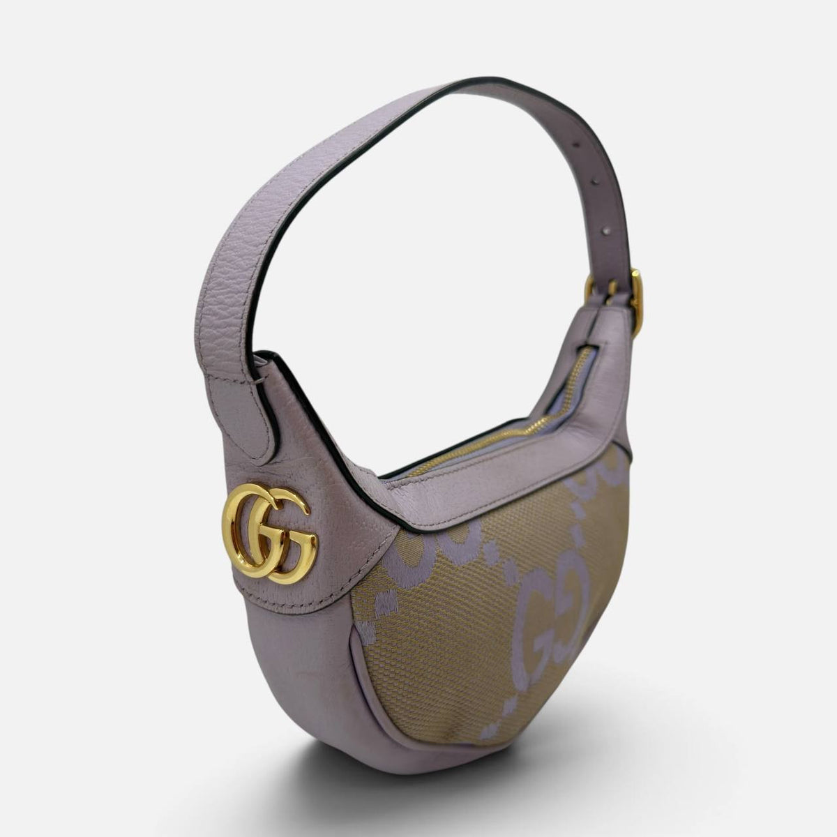 Mini borsa Hobo Ophidia viola