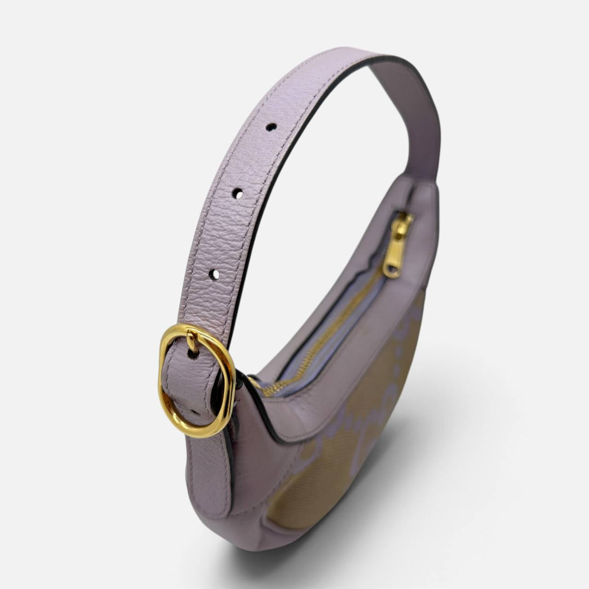 Mini borsa Hobo Ophidia viola