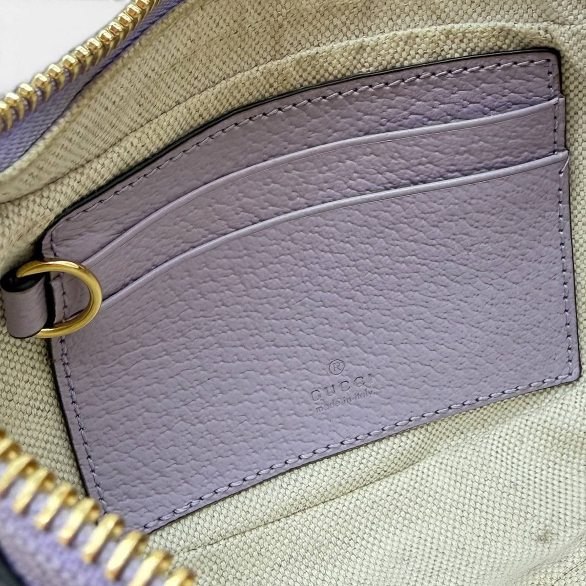 Mini borsa Hobo Ophidia viola