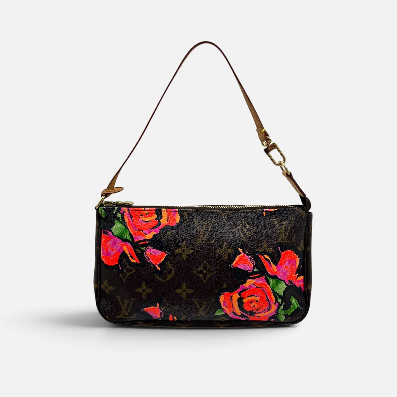 Pochette accessoire x Stephen Sprouse roses Monogram