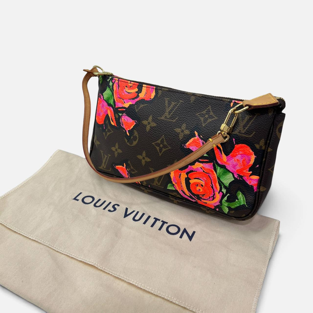 Pochette accessoire x Stephen Sprouse roses Monogram