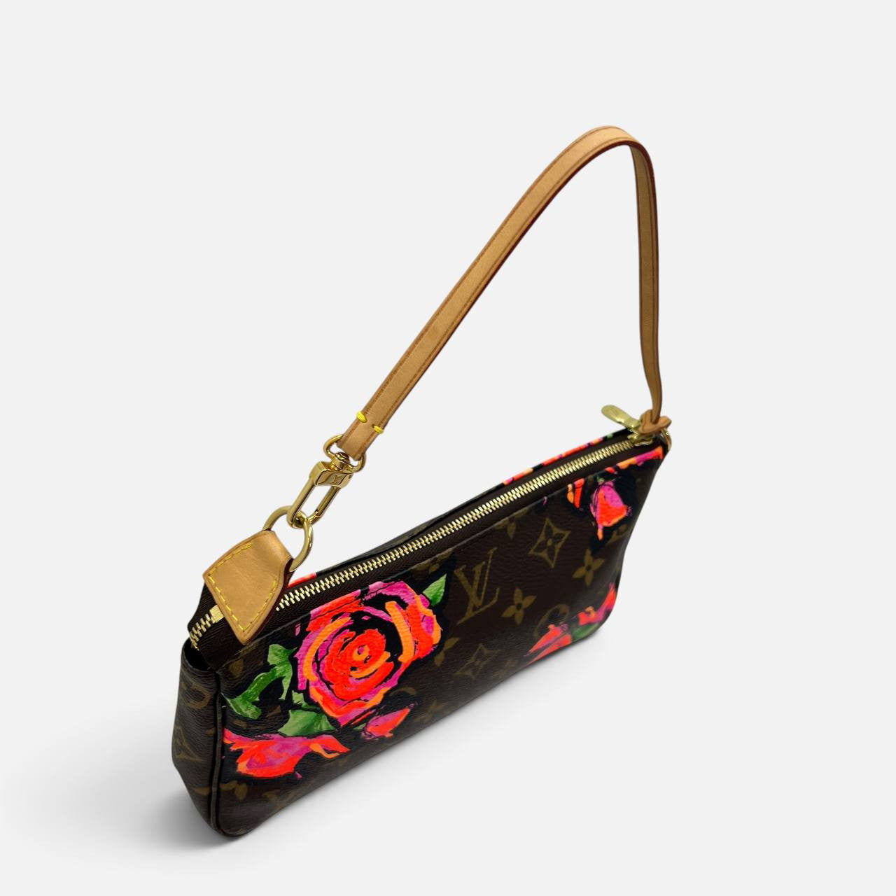 Pochette accessoire x Stephen Sprouse roses Monogram