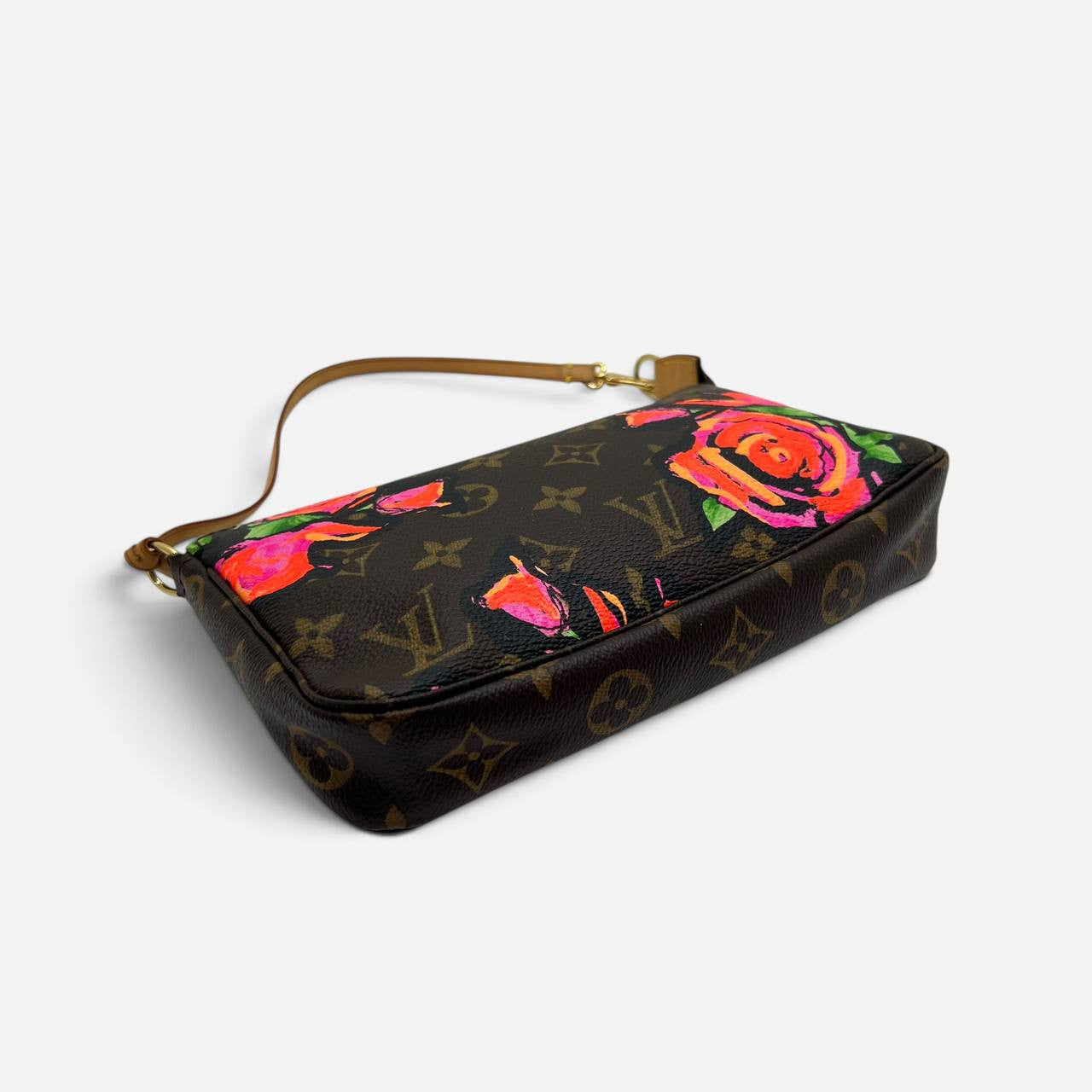 Pochette accessoire x Stephen Sprouse roses Monogram