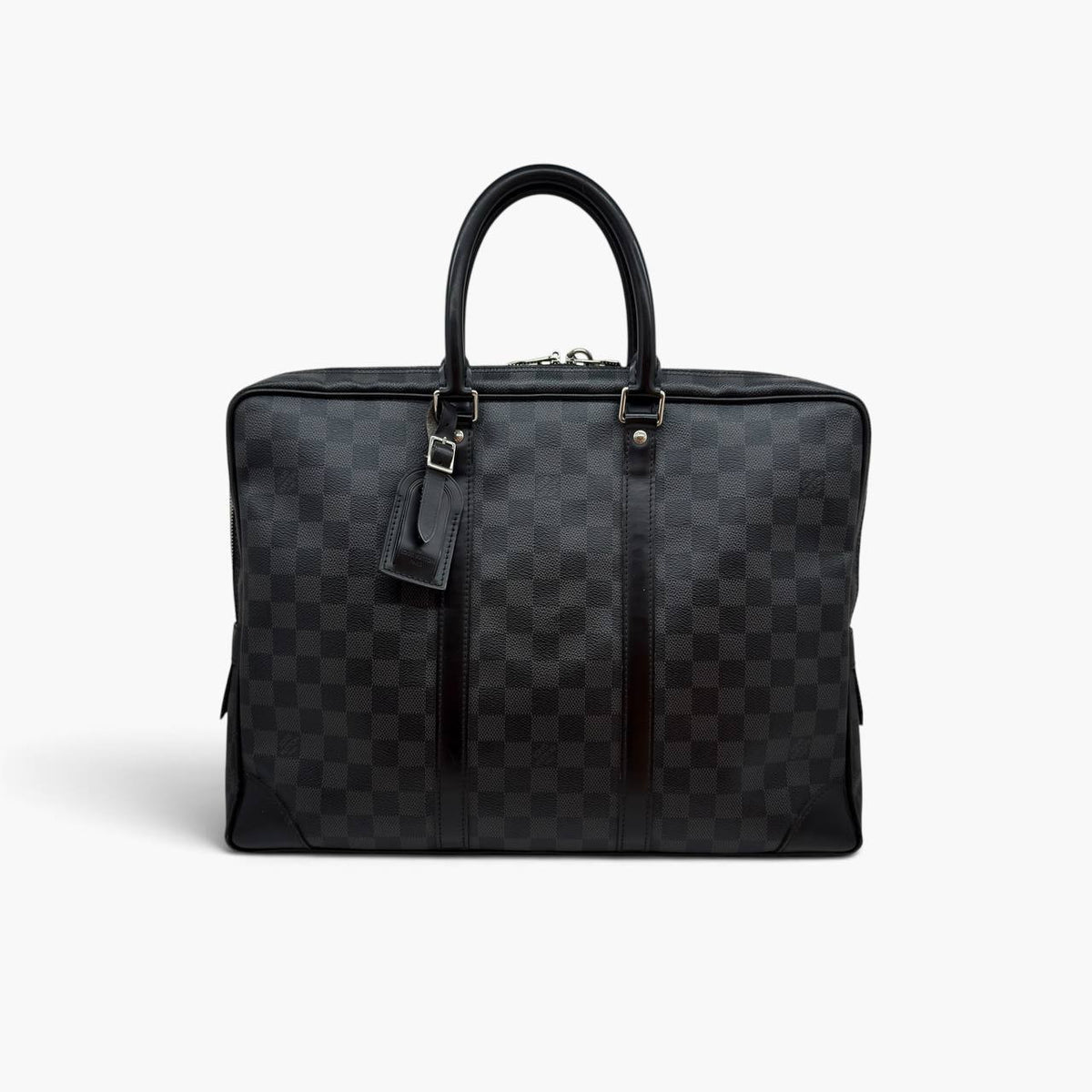 Porta documenti Voyage in Damier Graphite