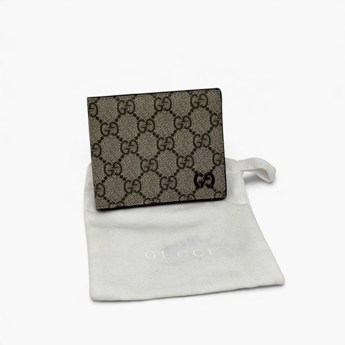 Portafoglio bi-fold GG Supreme