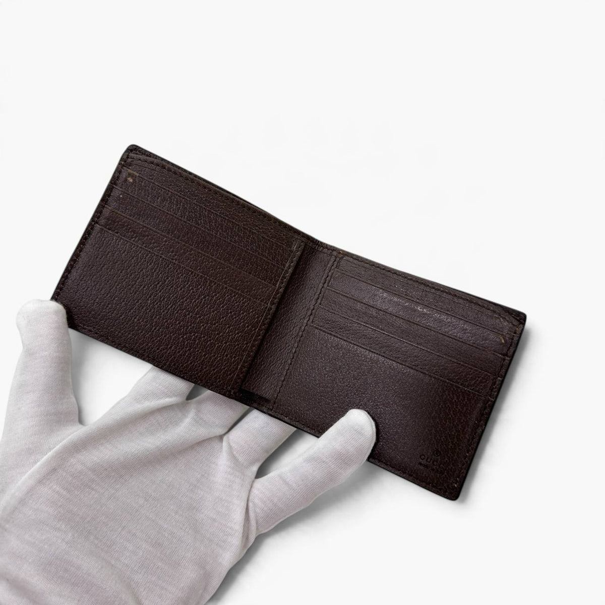 Portafoglio bi-fold GG Supreme