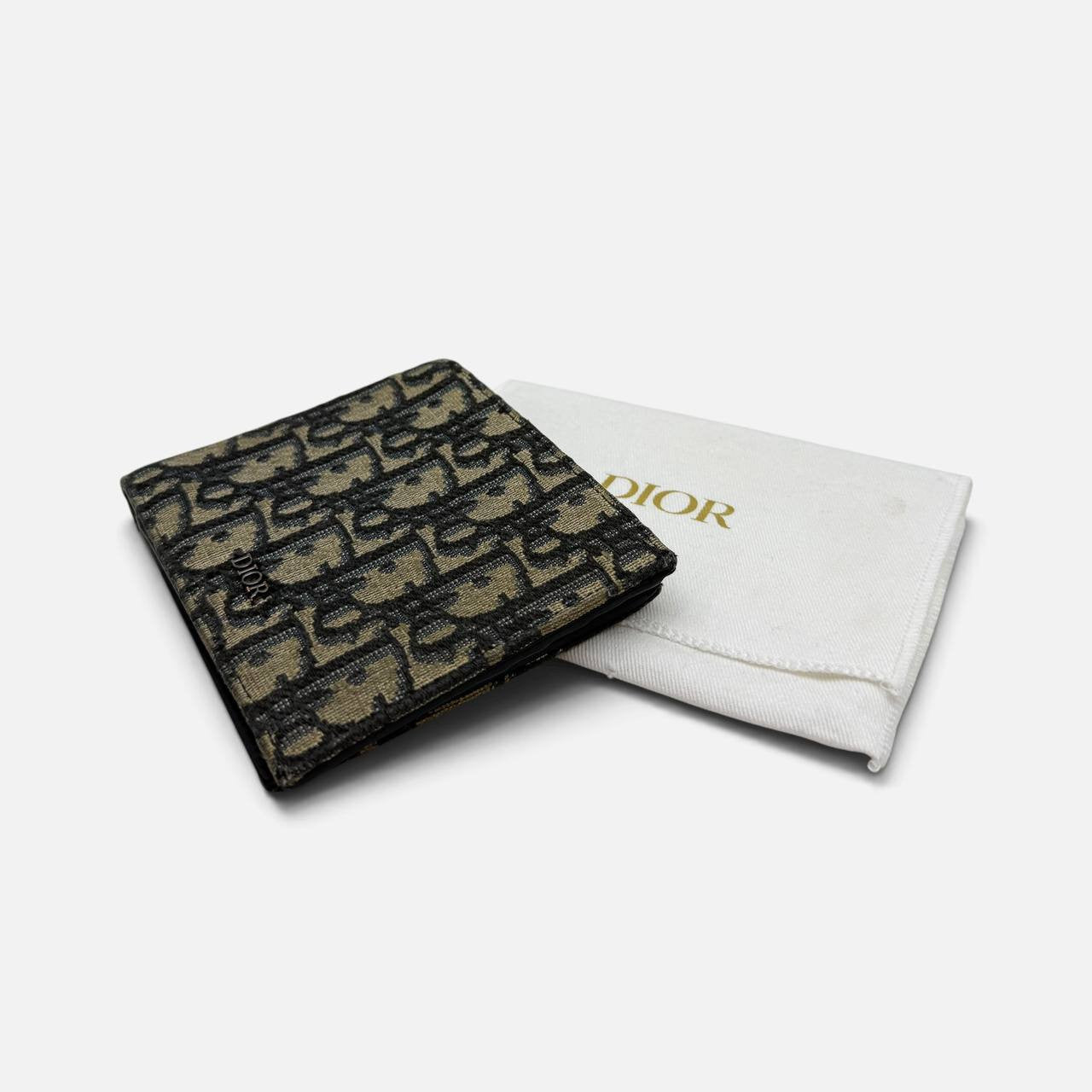 Portafoglio Bifold Jacquard Oblique