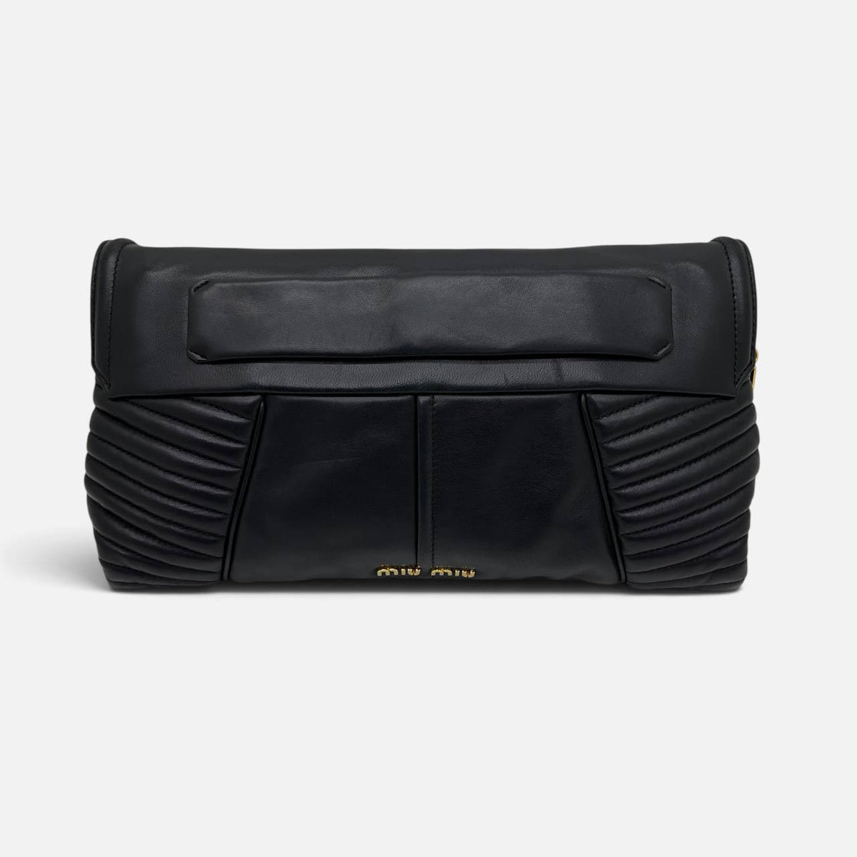 Pouch a tracolla in pelle