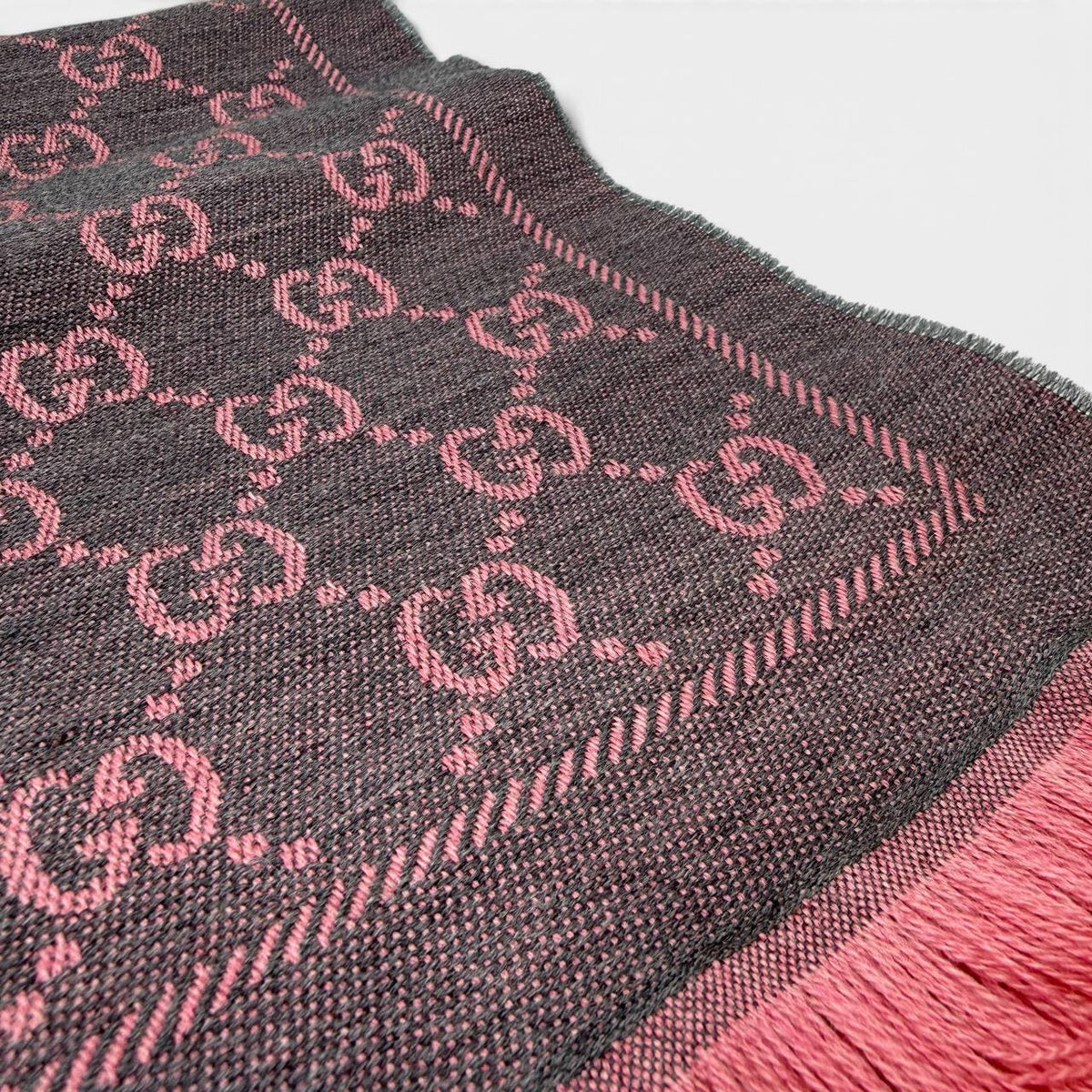 Sciarpa GG in lana Jacquard
