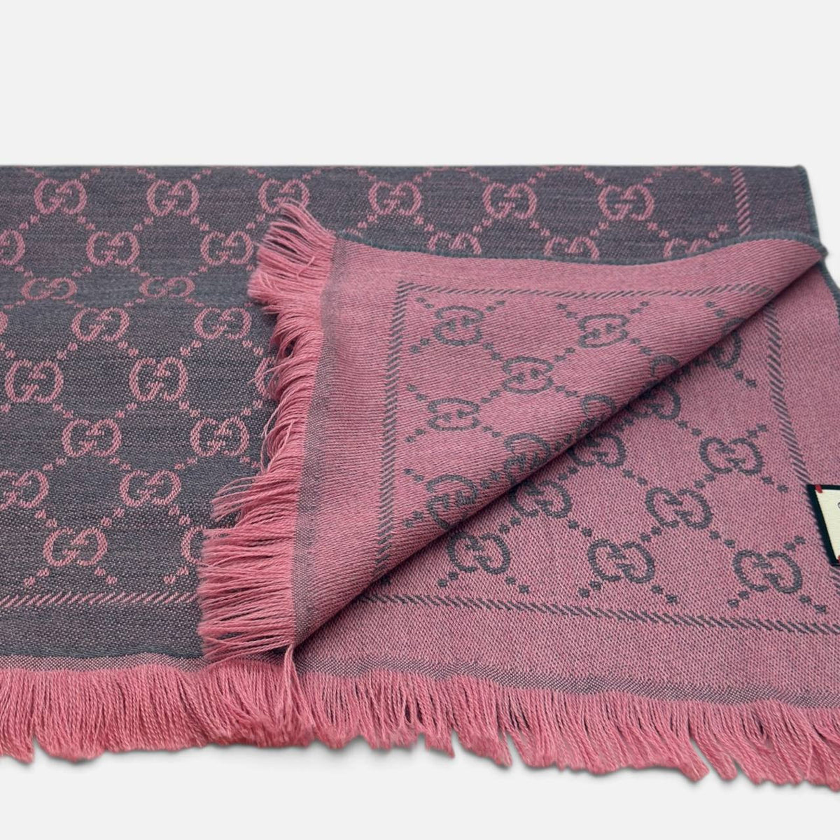 Sciarpa GG in lana Jacquard