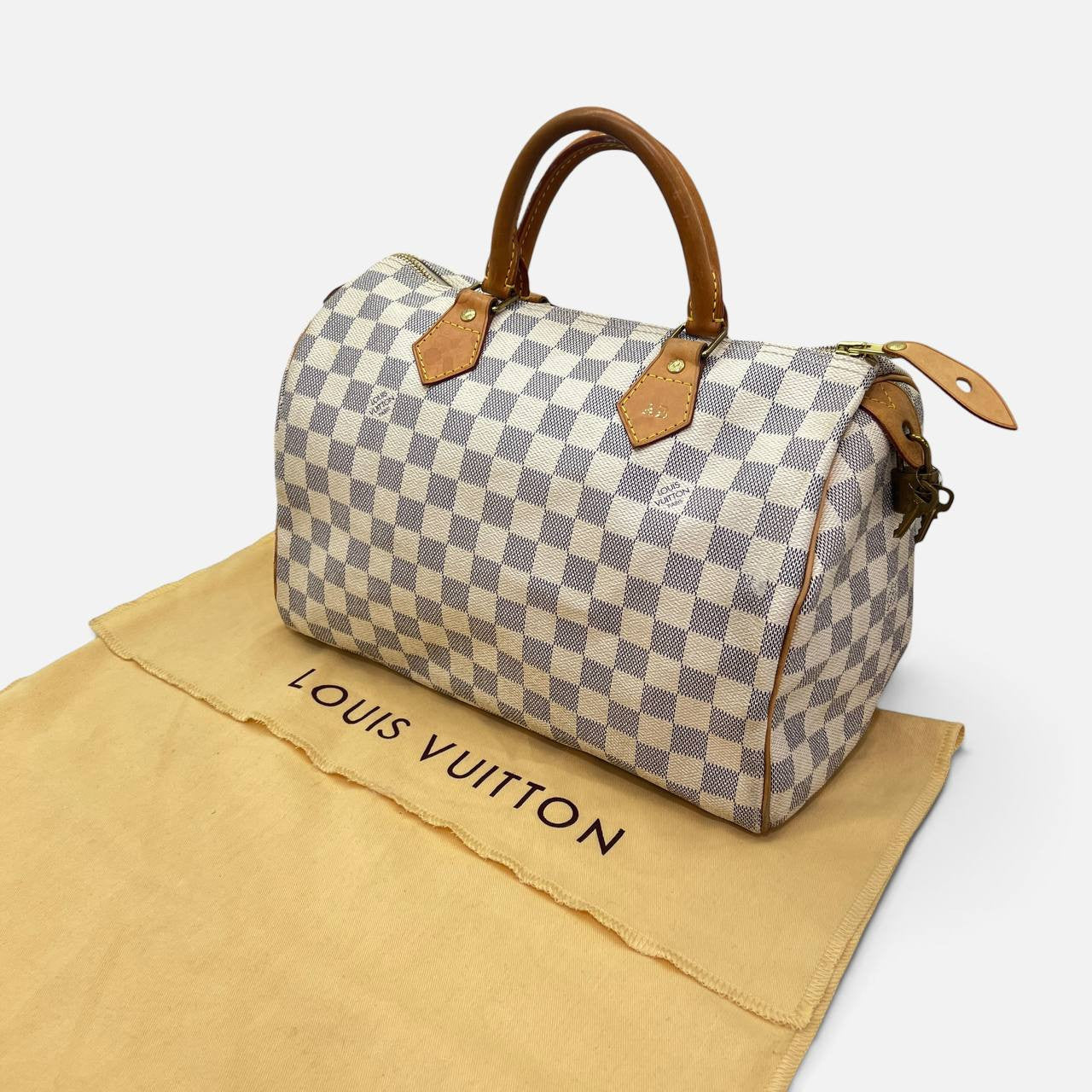 Speedy 30 Damier Azur