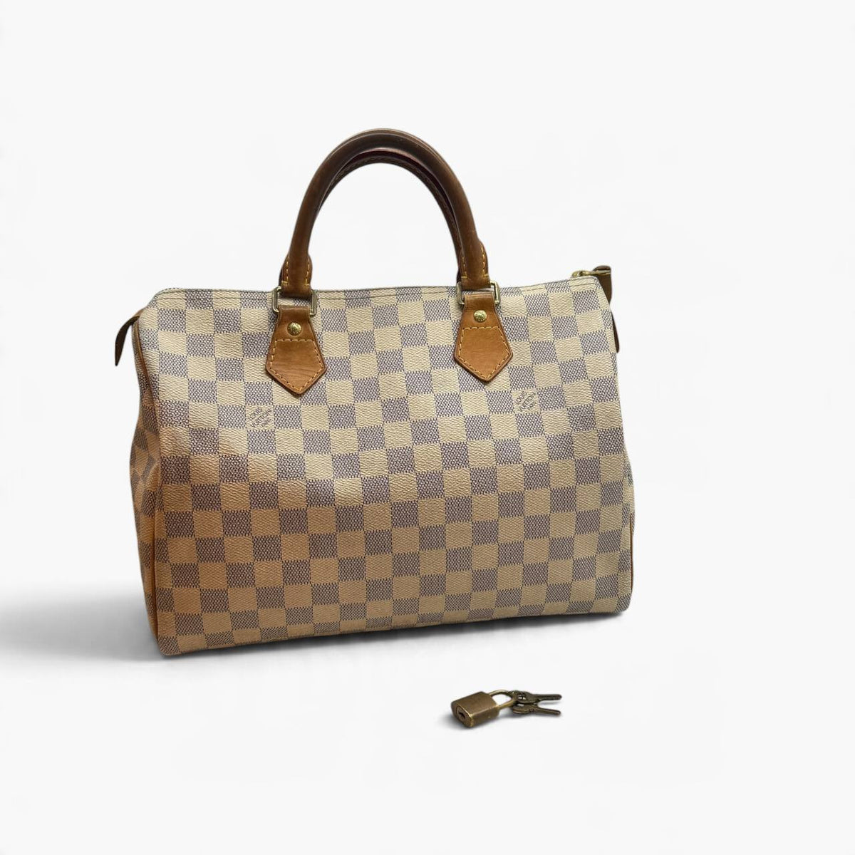 Speedy 30 Damier Azur
