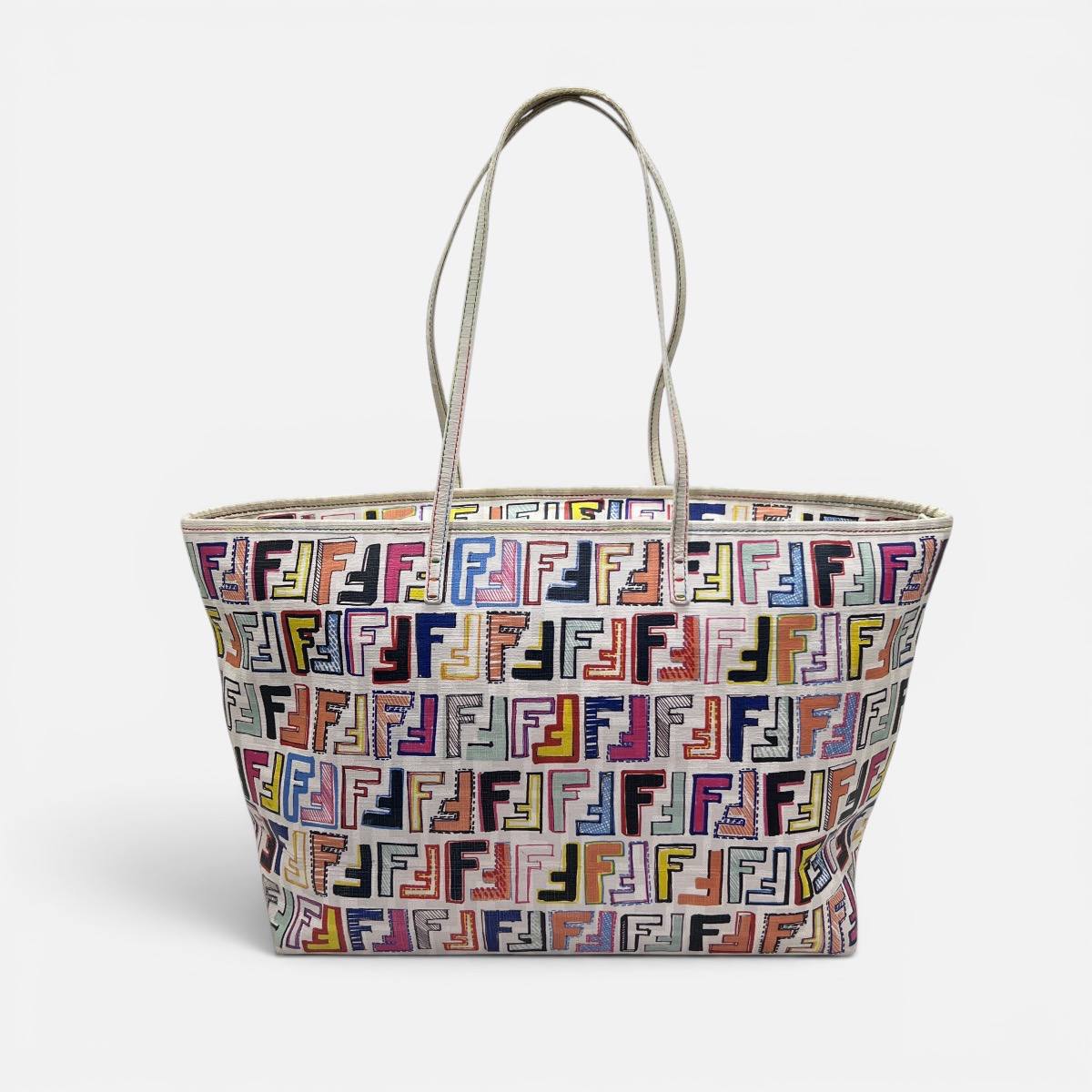 Tote Roll Multicolor borsa shopping
