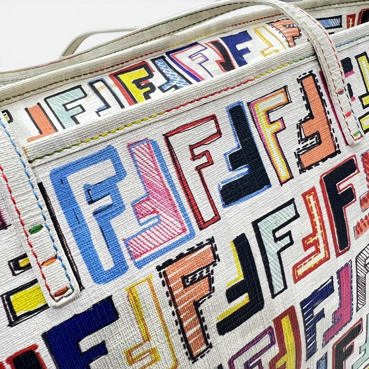 Tote Roll Multicolor borsa shopping