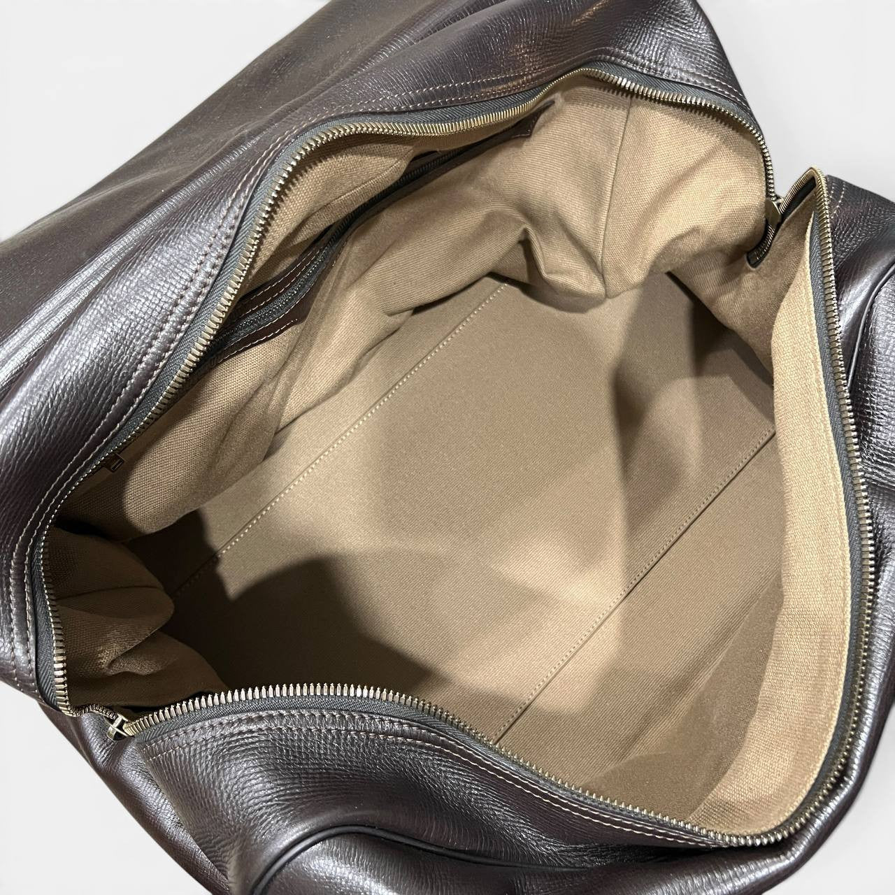 Utah Mowa borsa weekend in pelle marrone