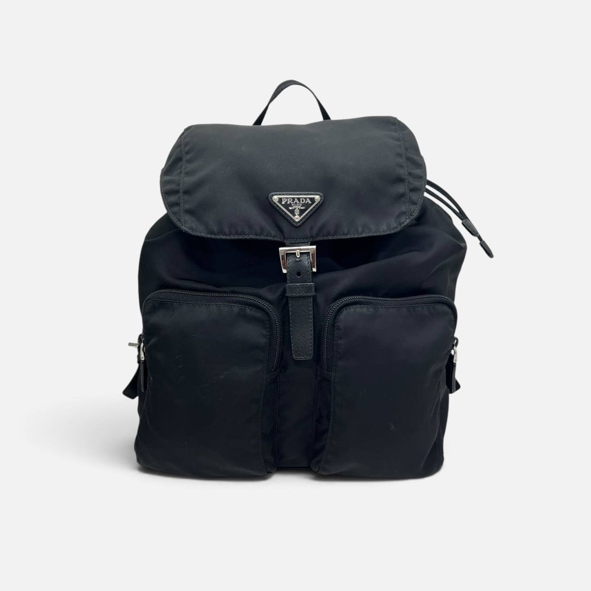 Zaino in Nylon e Saffiano