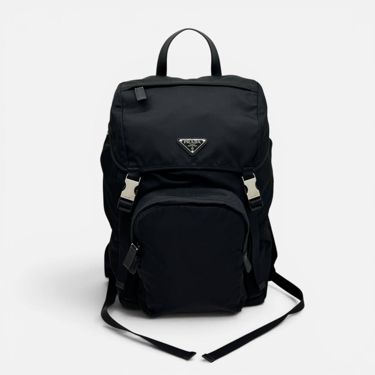 Zaino in Re-Nylon e Saffiano