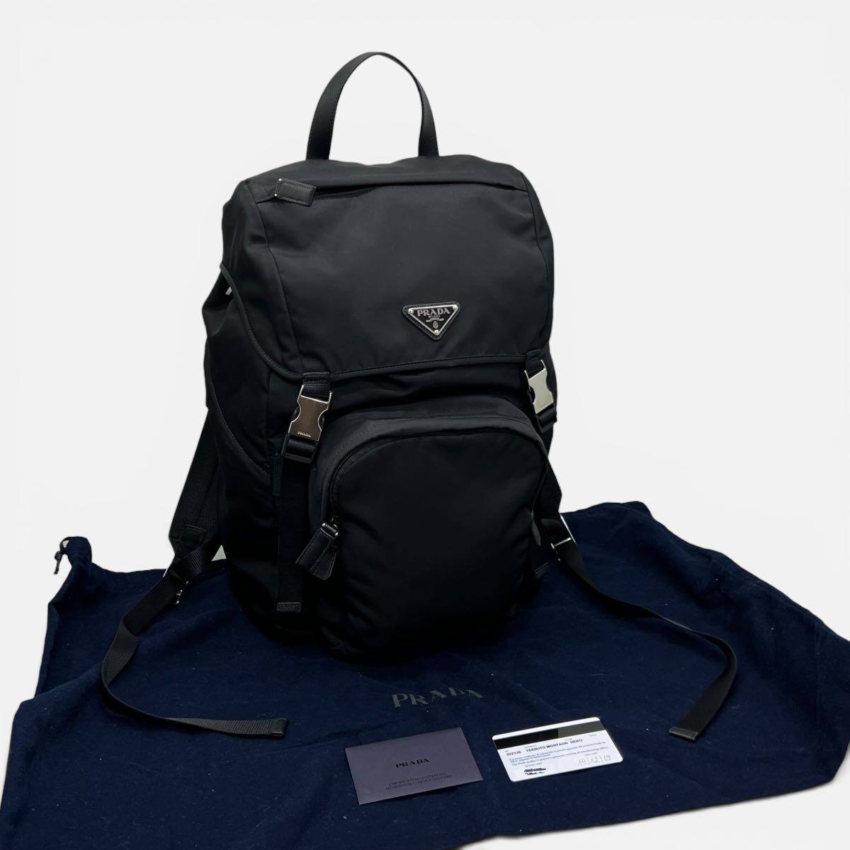 Zaino in Re-Nylon e Saffiano